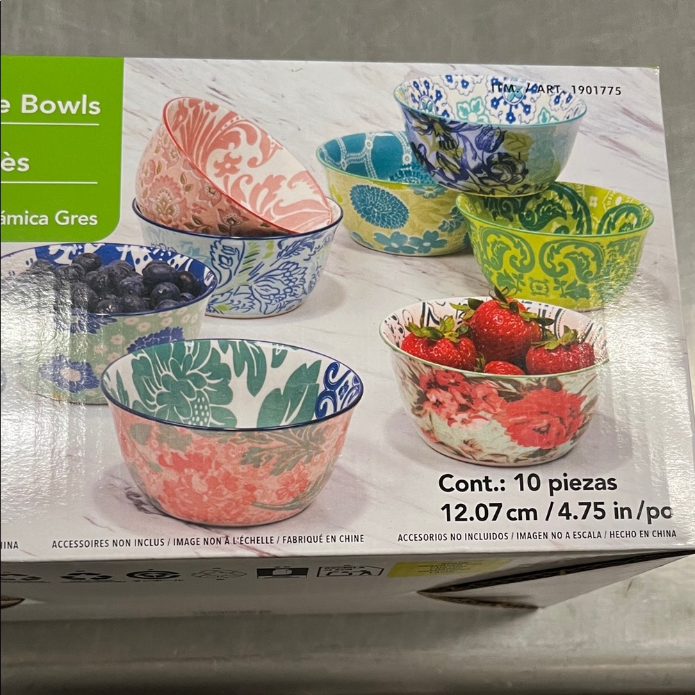 Colorful Ceramic Bowls Set